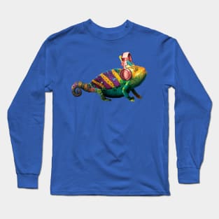 Funny Chameleon Long Sleeve T-Shirt